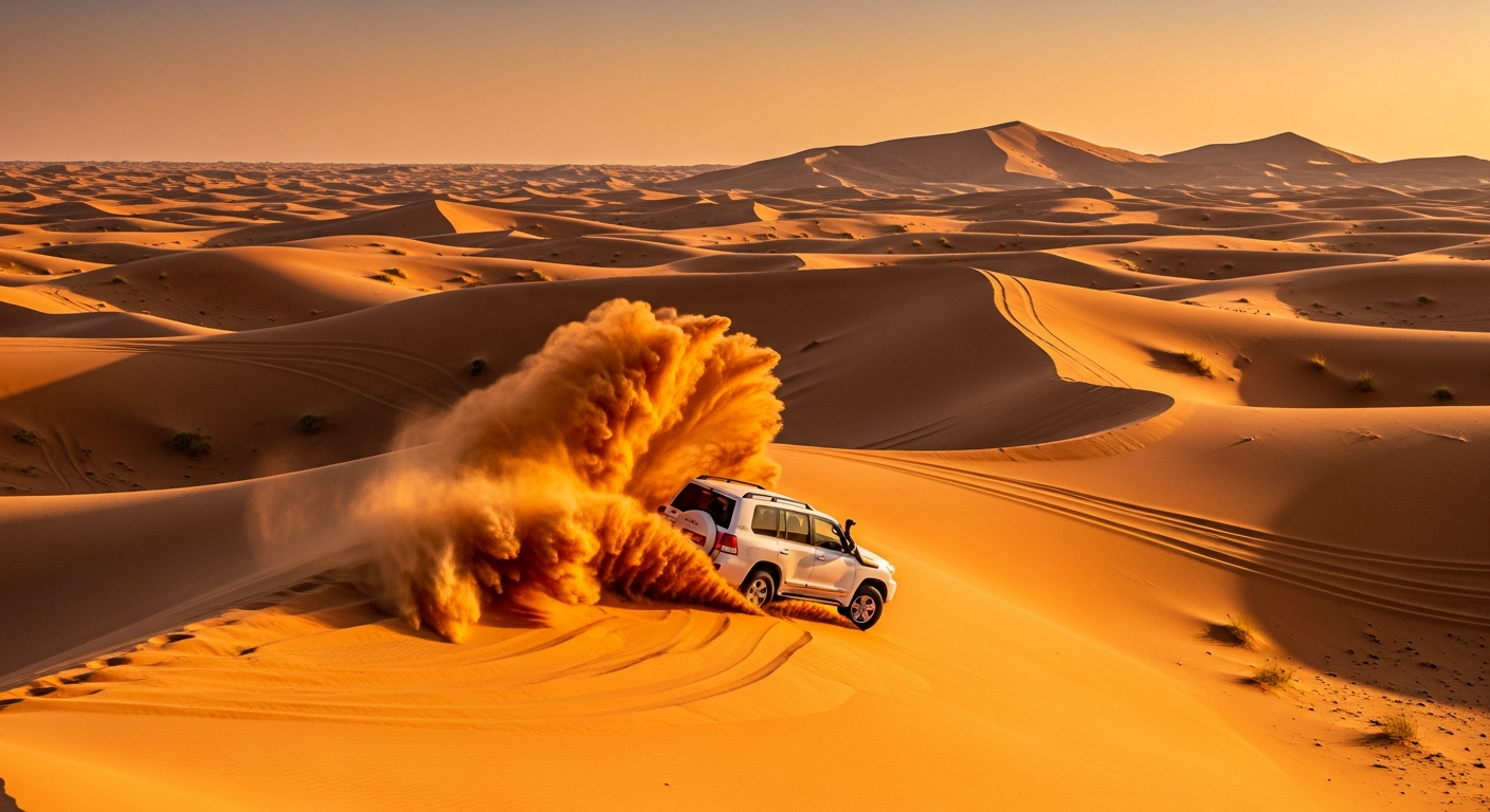 Abu Dhabi Desert Safaris & Dune Bashing