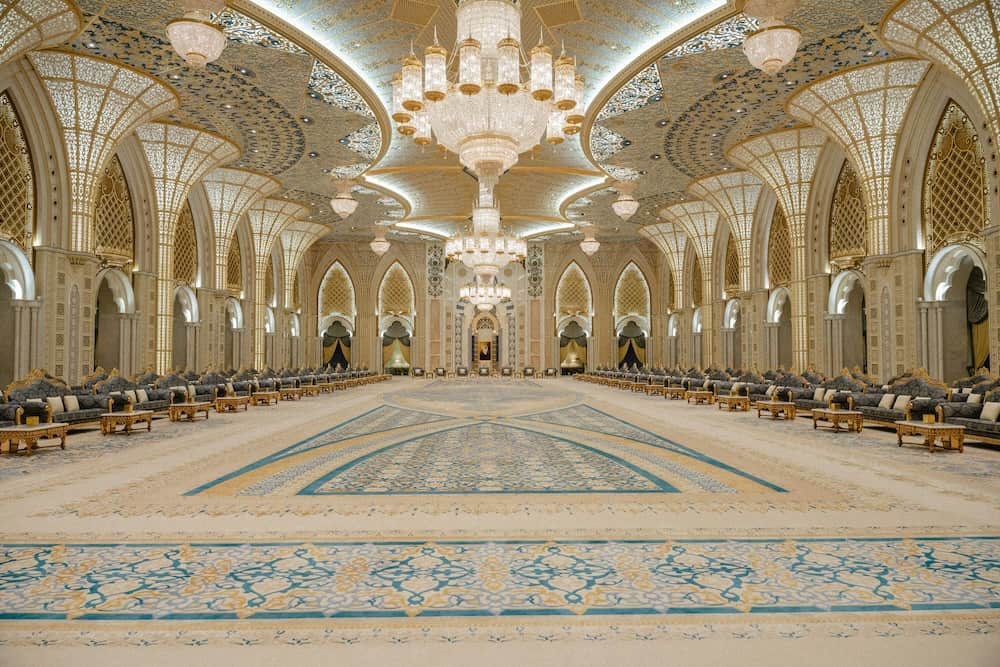Abu Dhabi: Presidentpalasset i Qasr Al Watan